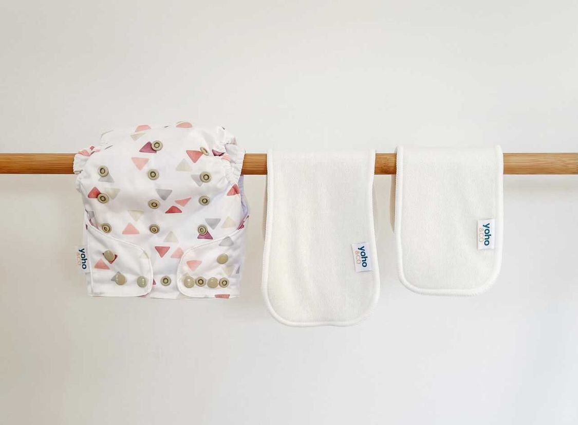 Soft High-Quality Reusable Modern Cloth Nappy Inserts NZ | Yoho & co.