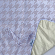 Portable Baby Change Mats - Plush | Neutral Houndstooth