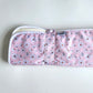 Portable Baby Change Mat | Pink Daisies Print