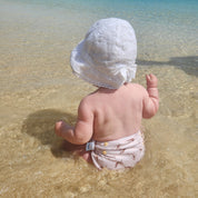 Reusable Swim Nappy On Baby