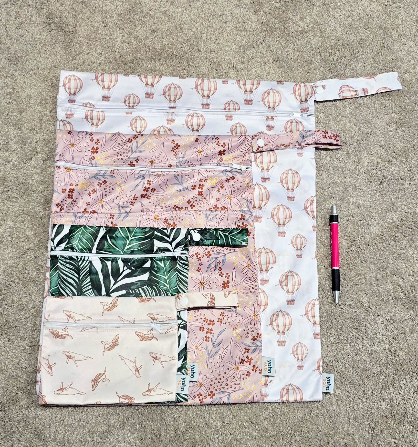 Babies Cloth Nappy Wet Bag - Up | Mini