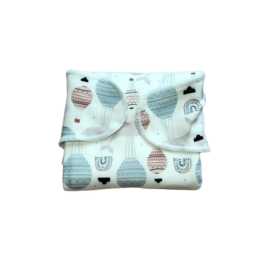 PreFlat Nappy Set | Whaling Around | Super Absorbent Fabric