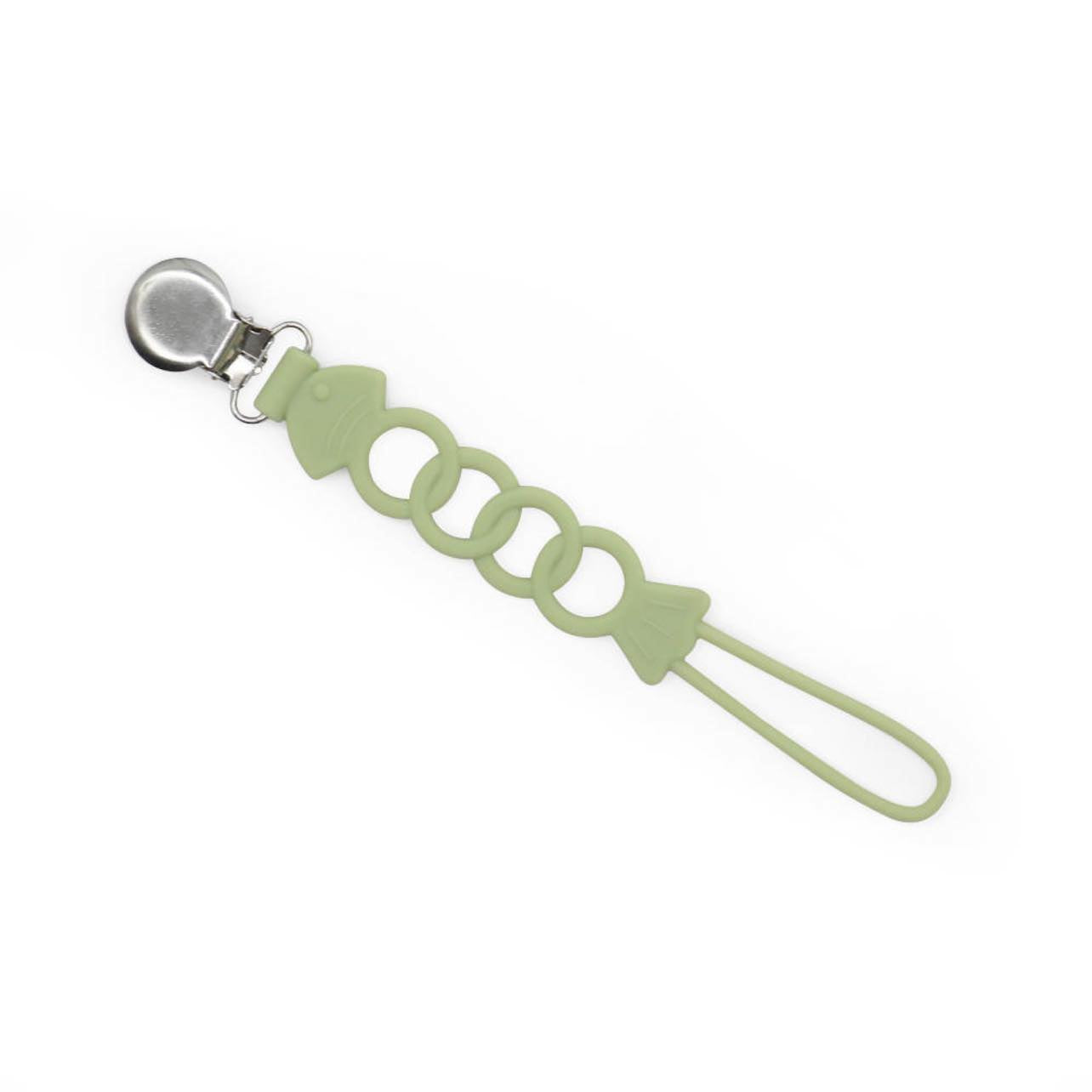 No need to worry about losing baby’s pacifier With our Silicone Baby Pacifier Clip, you can clip it onto their clothing and never drop it again