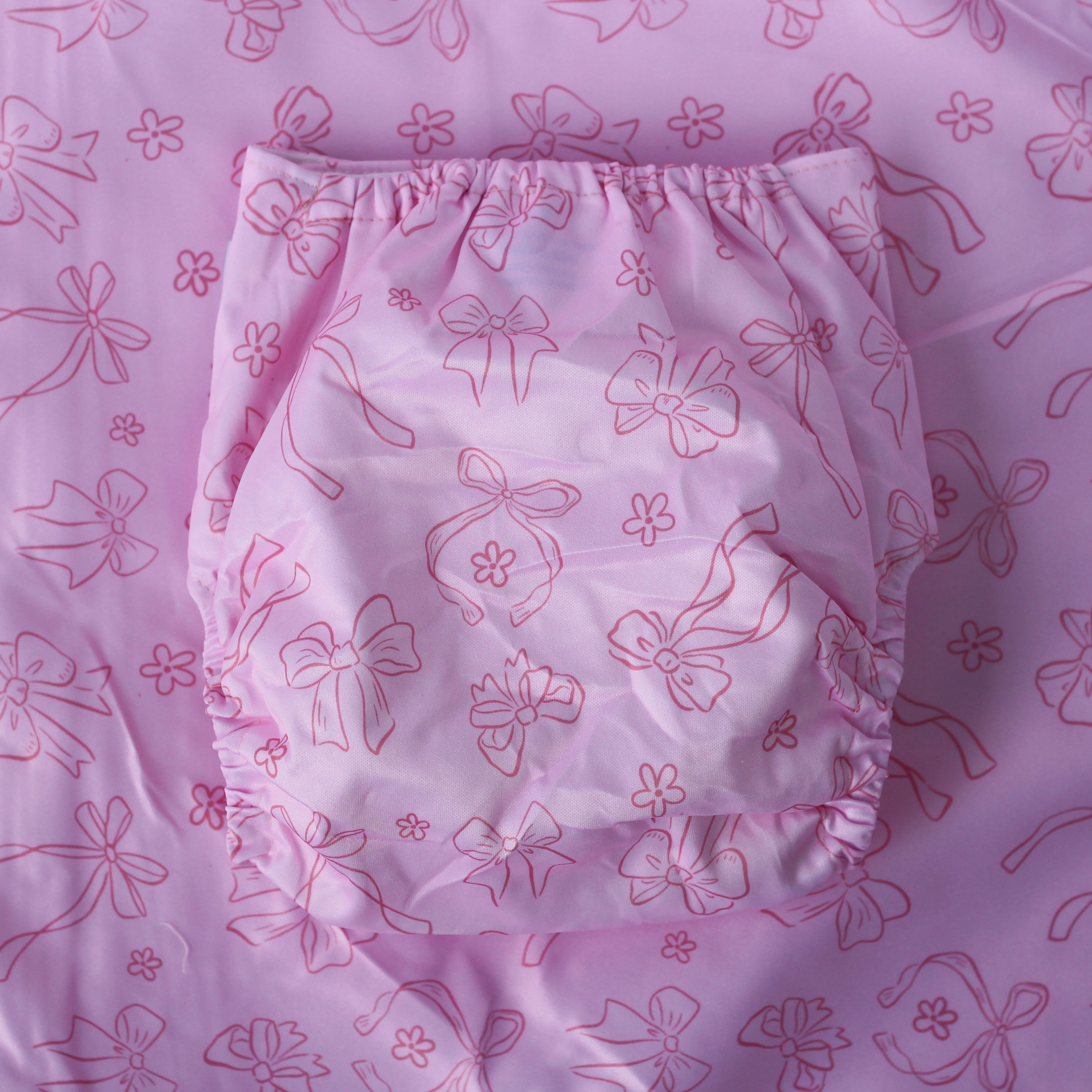 Tied with Love 🎀 Reusable Cloth Nappy + Bamboo Terry Insert