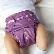 Monarch Purple 💜 Reusable Cloth Nappy + Bamboo Terry Insert