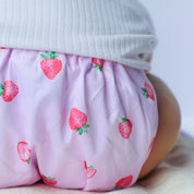 Strawberry Patch 🍓 Reusable Cloth Nappy + Bamboo Terry Insert