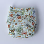 Enchanted Forest 🍄 Reusable Cloth Nappy + Bamboo Terry Insert
