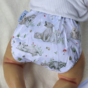 Woodland Wonders 🦝 Reusable Cloth Nappy + Bamboo Terry Insert