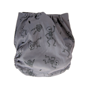 Boogie Bones 🦴 Reusable Cloth Nappy + Bamboo Terry Insert