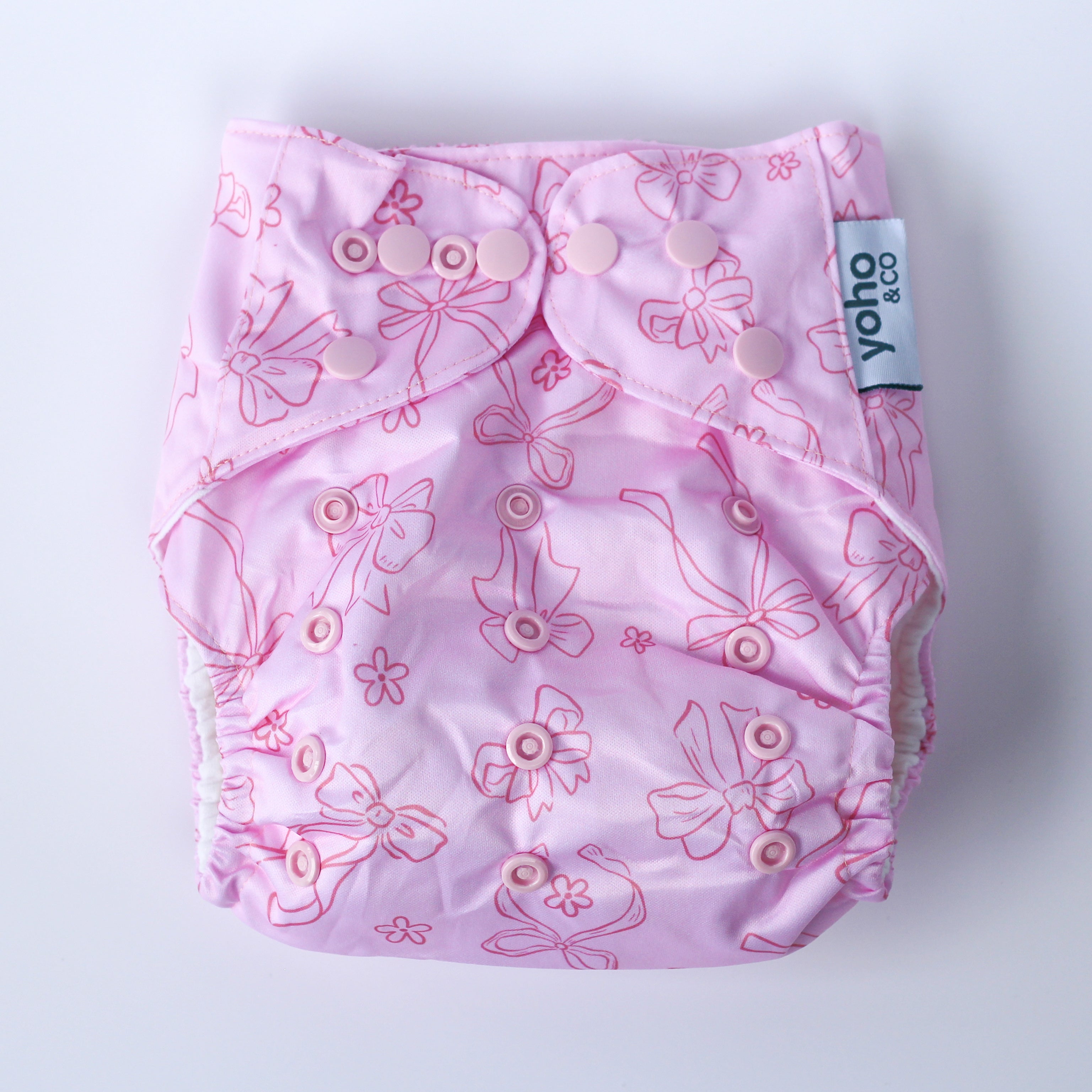 Tied with Love 🎀 Reusable Cloth Nappy + Bamboo Terry Insert