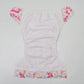 Yoho Baby & co. Reusable Classic Cotton Cloth Nappy NZ - Yo-Kiwi Gumbies in Pink Designer Print