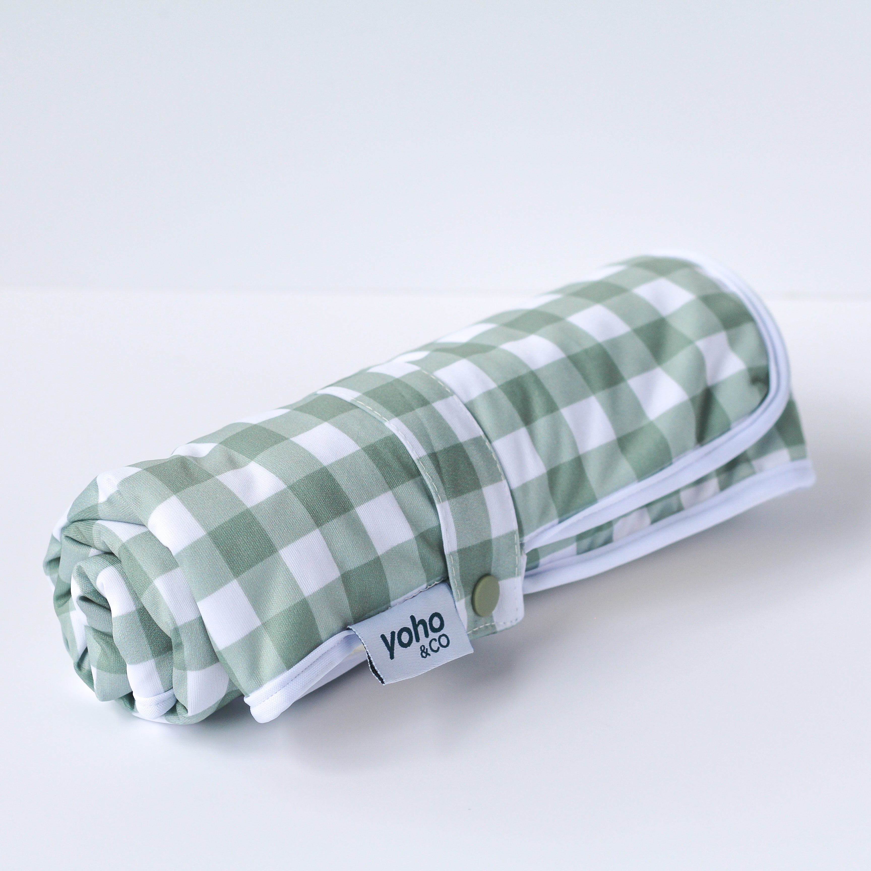 Portable Baby Change Mats - Plush | Basil Plaid