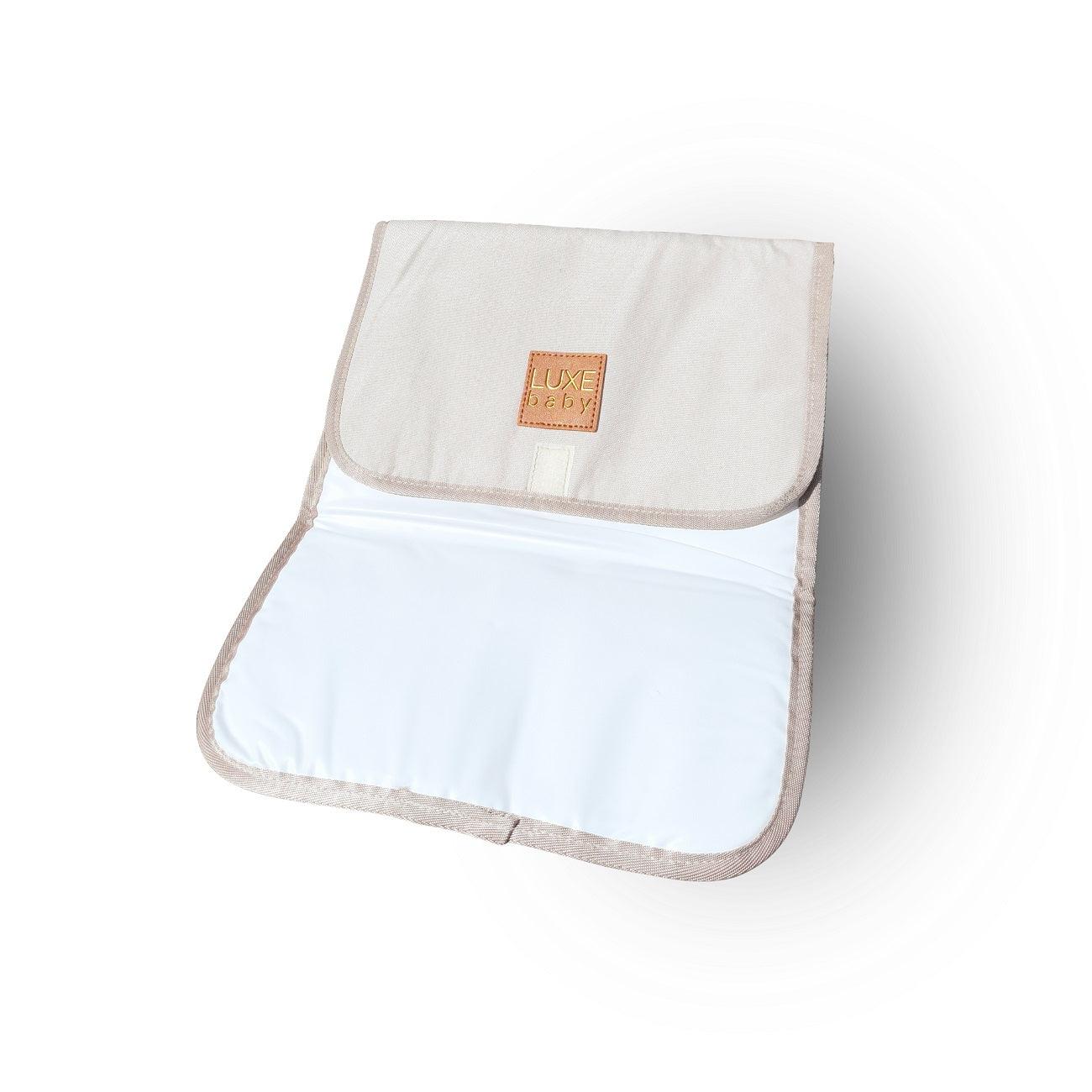 baby changing mat that comes with the Luxe Nappy Backpack