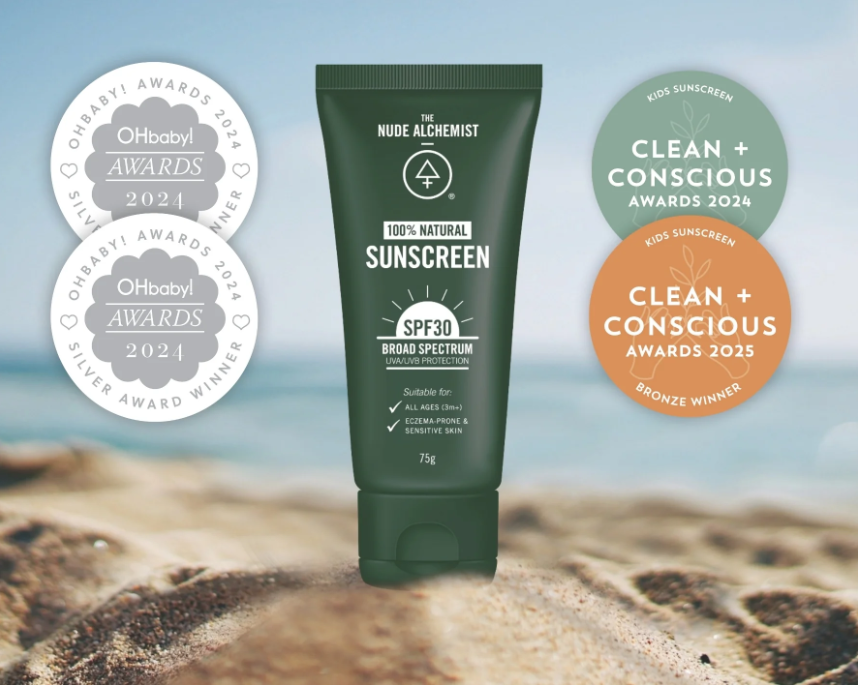 Natural Mineral SPF 30 Sunscreen | The Nude Alchemist