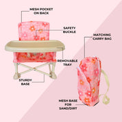 Sunkissed Portable Baby Highchair