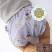 Five Little Ducks 🦆 Reusable Cloth Nappy + Bamboo Terry Insert