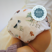 Farmyard Friends 🚜 Reusable Cloth Nappy + Bamboo Terry Insert