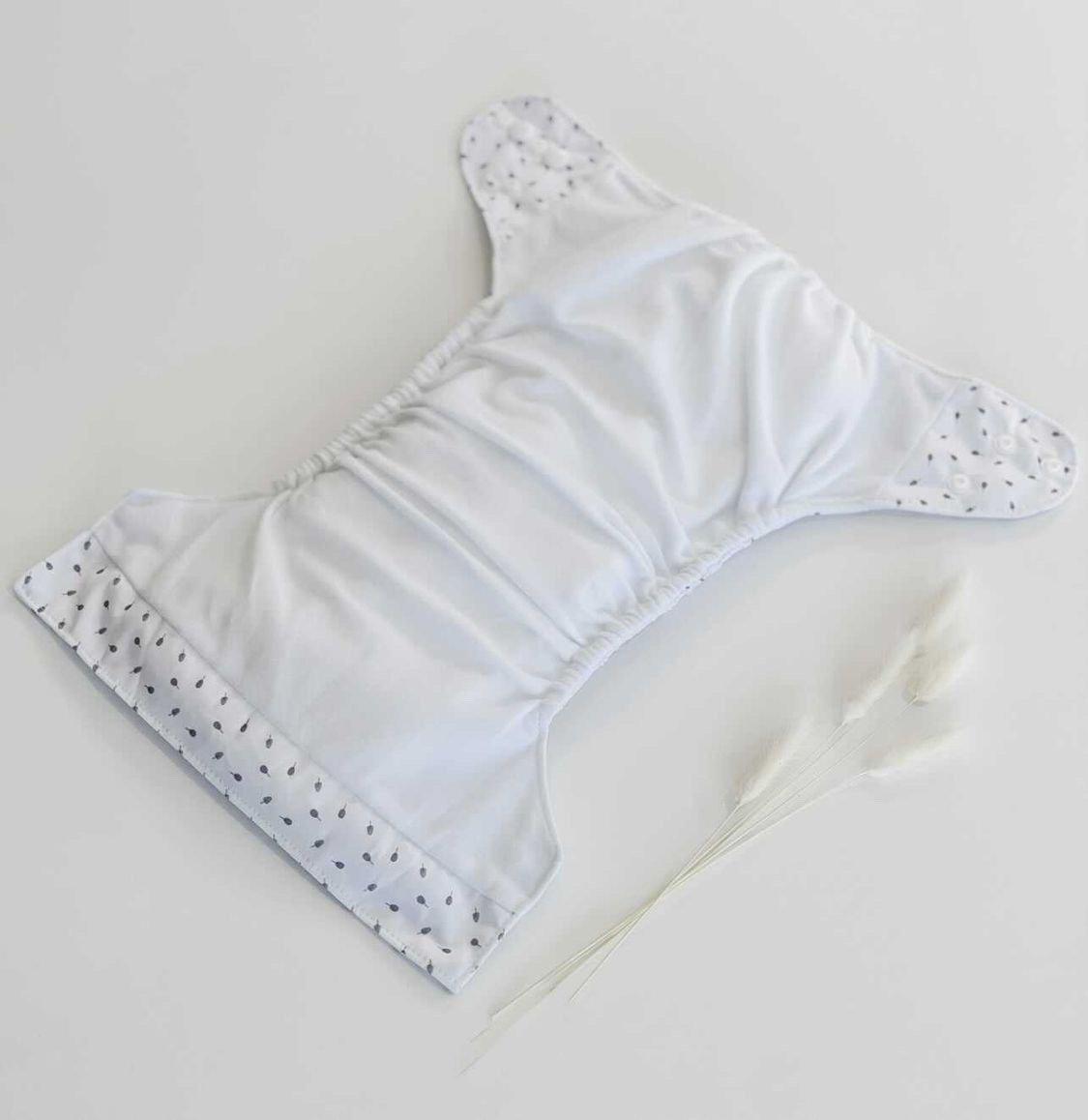 Yoho Baby & co. Reusable Classic Cotton Cloth Nappy NZ - Chex Beau Print