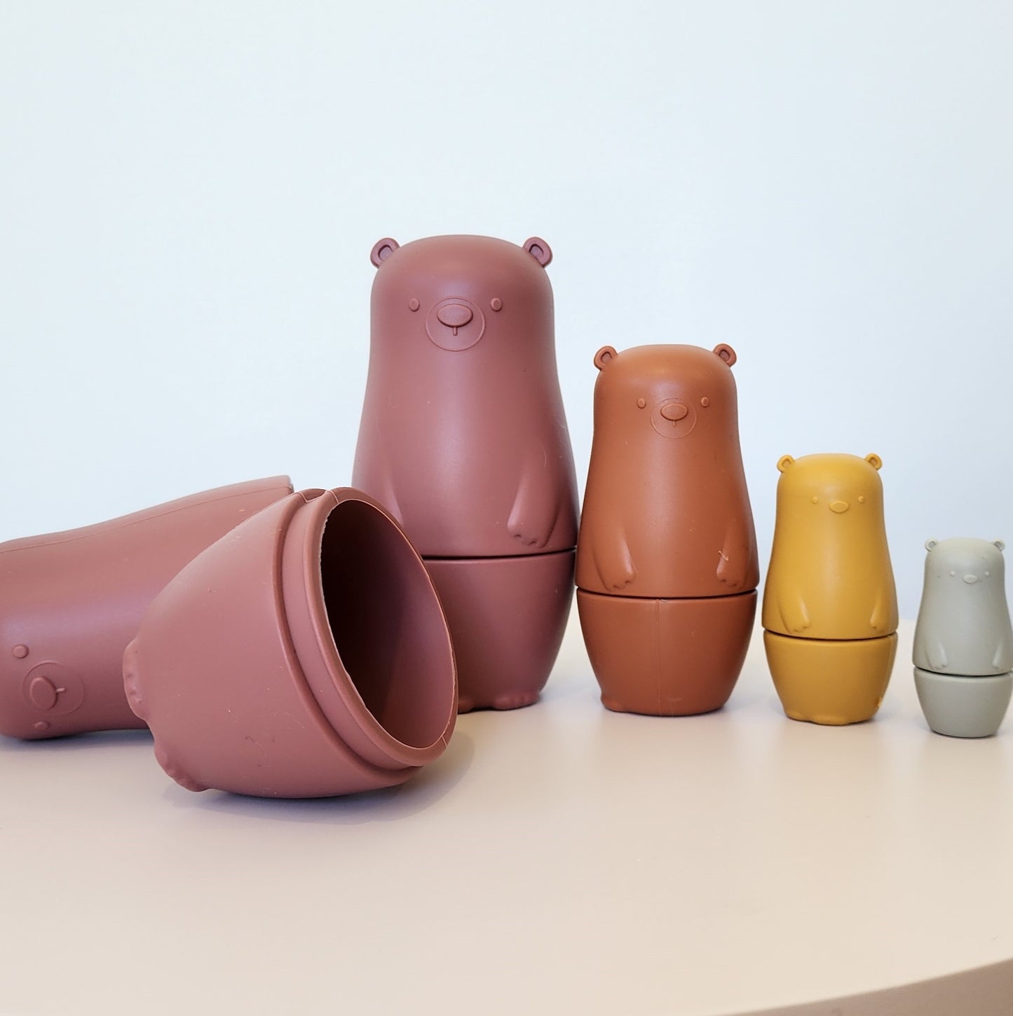 Silicone Bear Stackers