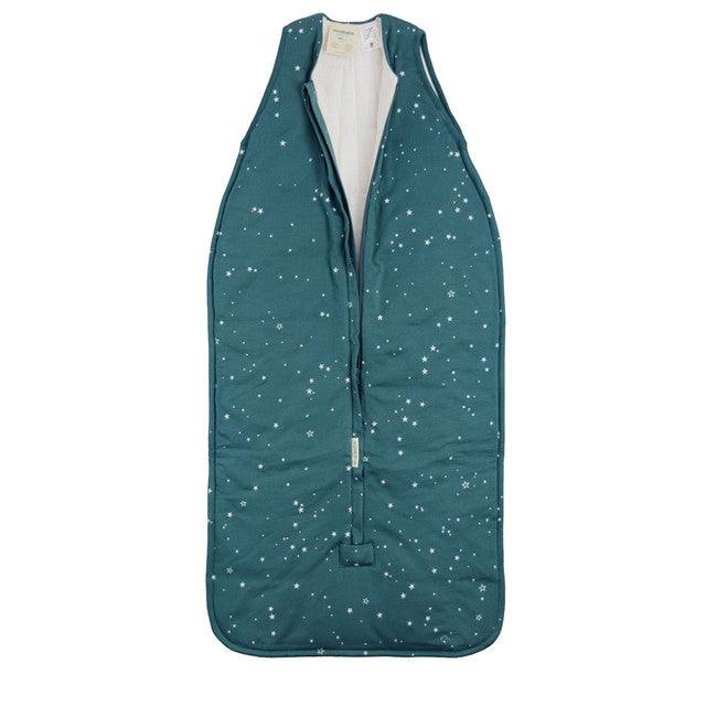 Yoho Baby & co. Woolbabe front zip, duvet weight sleeping bag. Limited Edition Pine Stars - 2 sizes