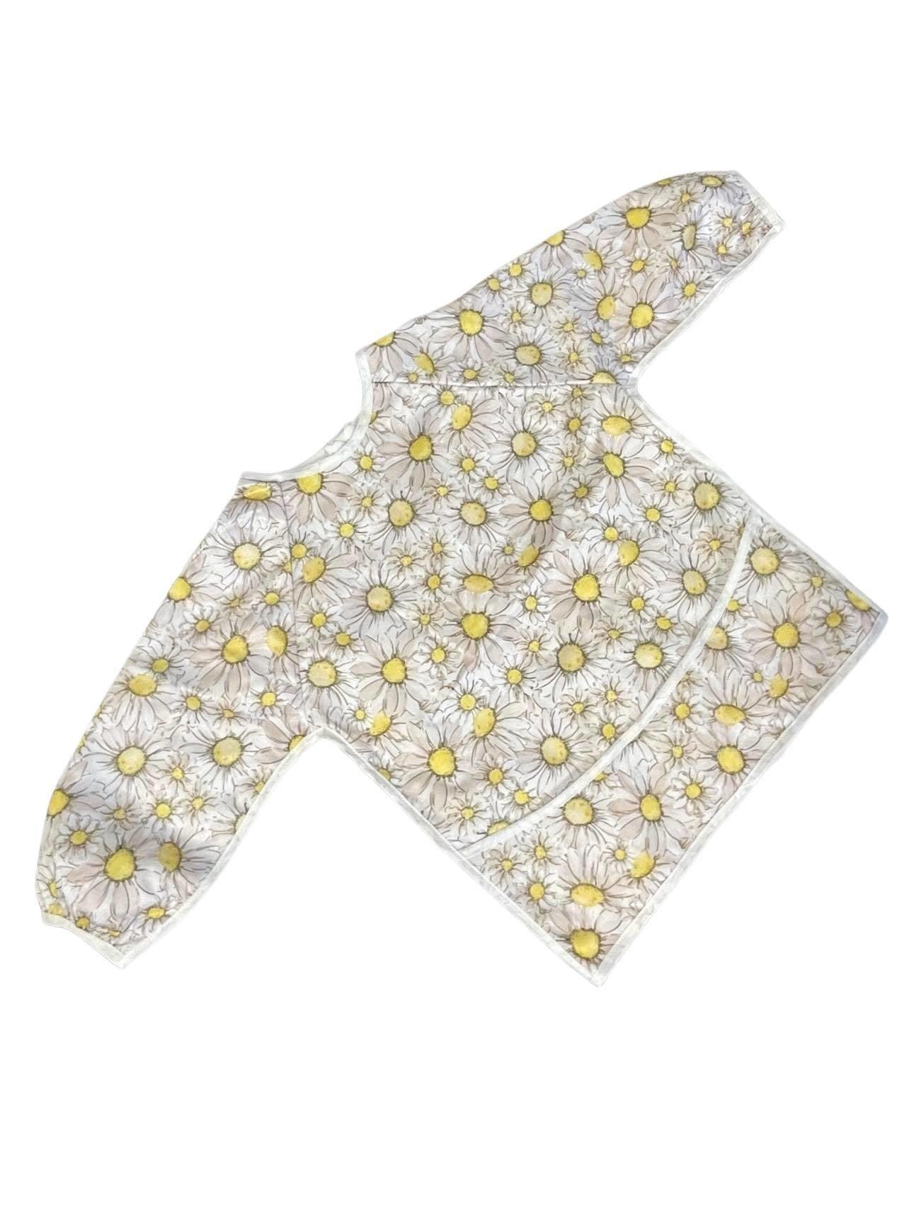 Yoho Baby & co. Toddler Sleeved Bib perfect for mealtimes and messy play. Gladys Designer Print