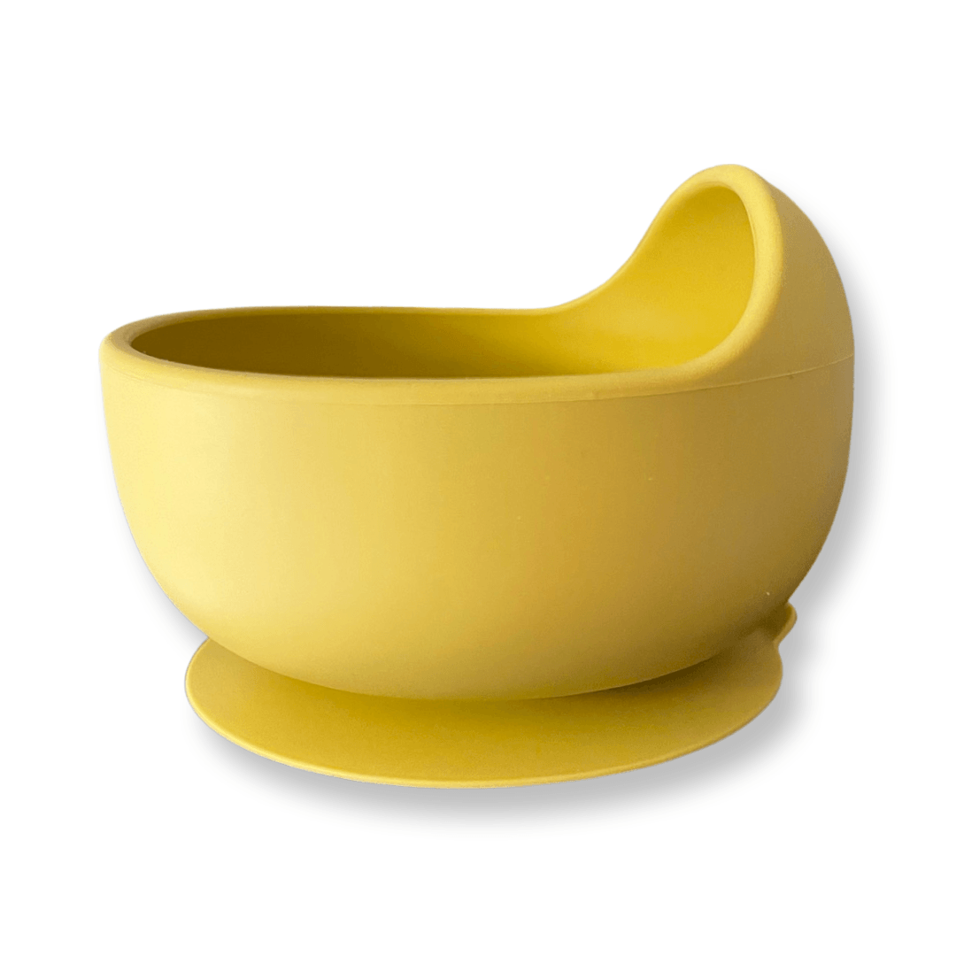 Yoho Baby & co. Silicone baby feeding bowl with super strong suction to prevent spillage