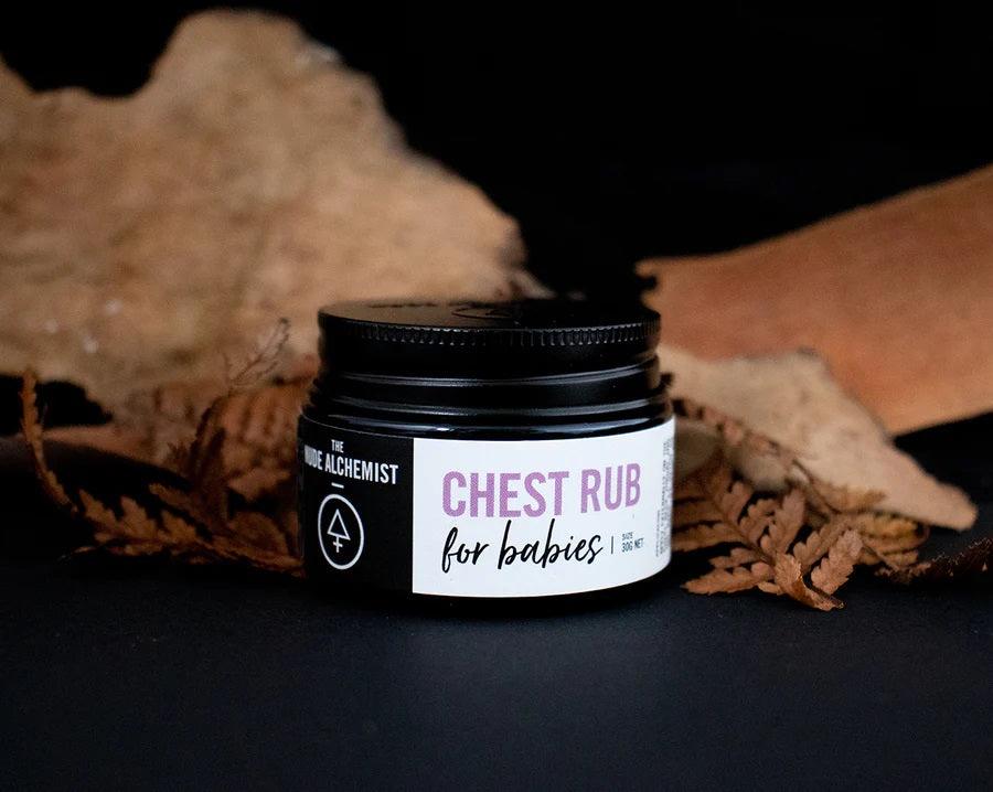 Yoho Baby & co. The Nude Alchemist Babies Chest Rub, perfect to help with the winter blues - aromatherapy