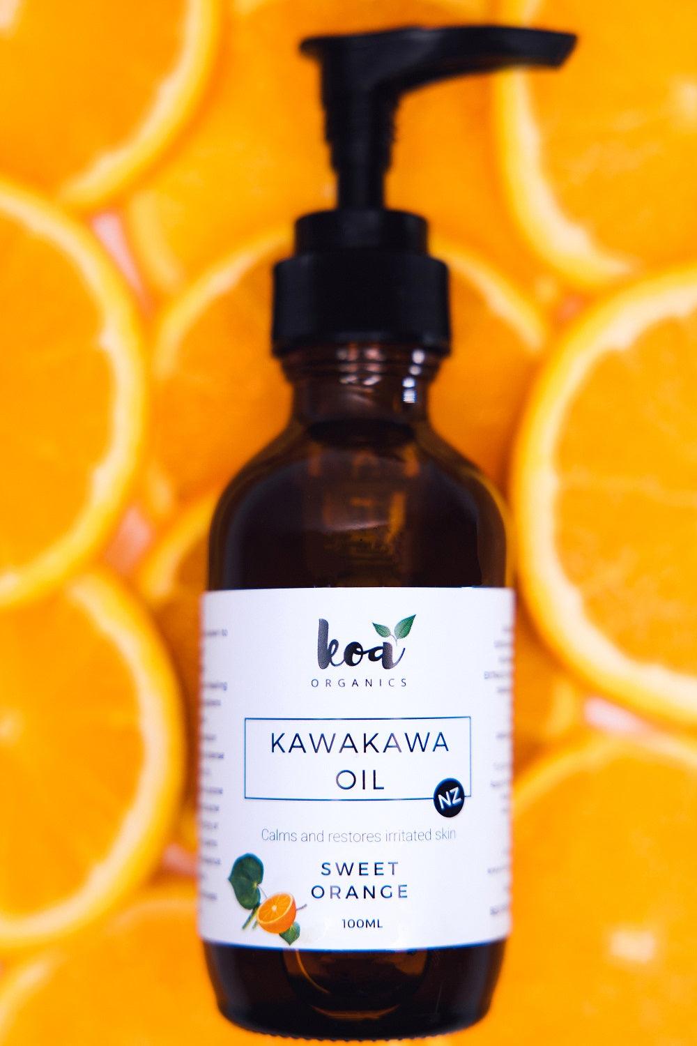 Koa Organics | Kawakawa Oil with Sweet Orange - Yoho Baby & co.