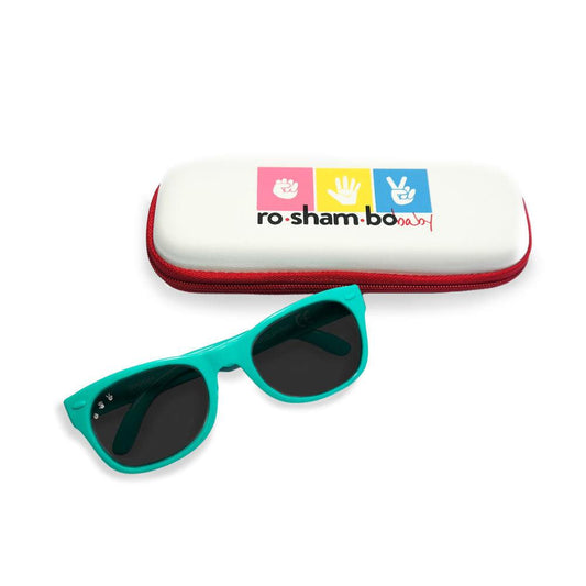 Yoho Baby & co. Ro.Sham.Bo polarised unbreakable sunglasses for babies & toddlers - hard case and ear adjuster kit