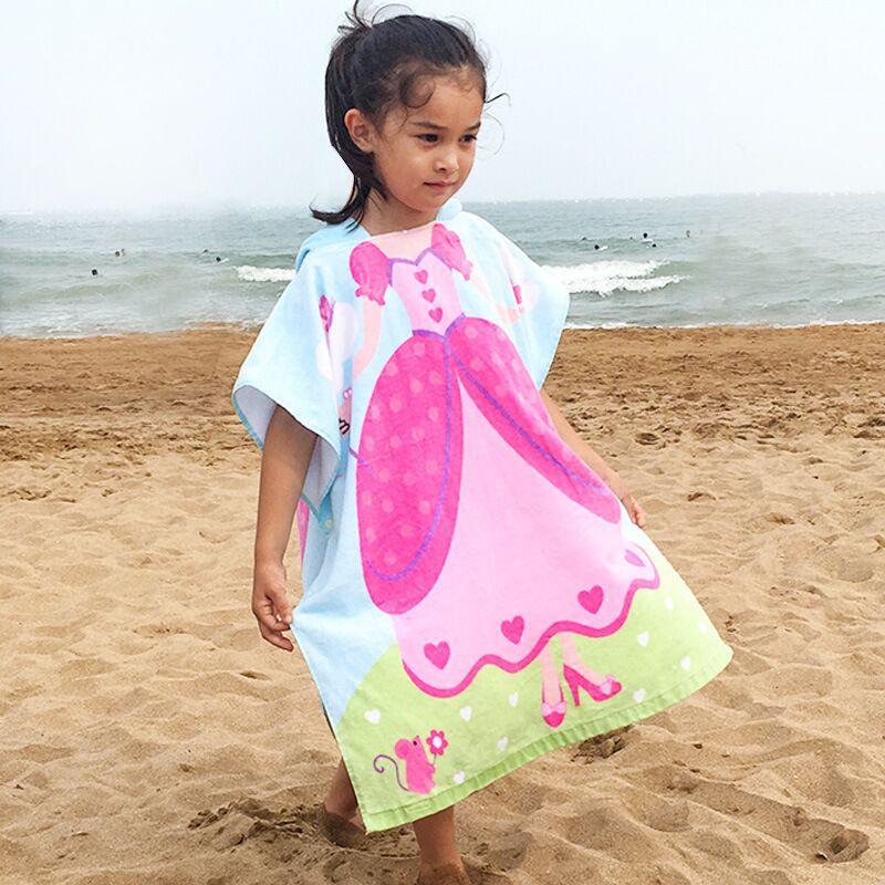 Yoho Baby & co. Hooded Princess Beach / Pool / Bath time fun - the towel your toddler will be looking for