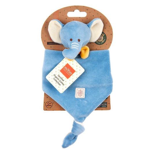 miYim Lovie Snuggly Elephant Blanket | Organic Baby Toy - Yoho Baby & co.