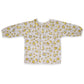 Yoho Baby & co. Toddler Sleeved Bib perfect for mealtimes and messy play. Gladys Designer Print